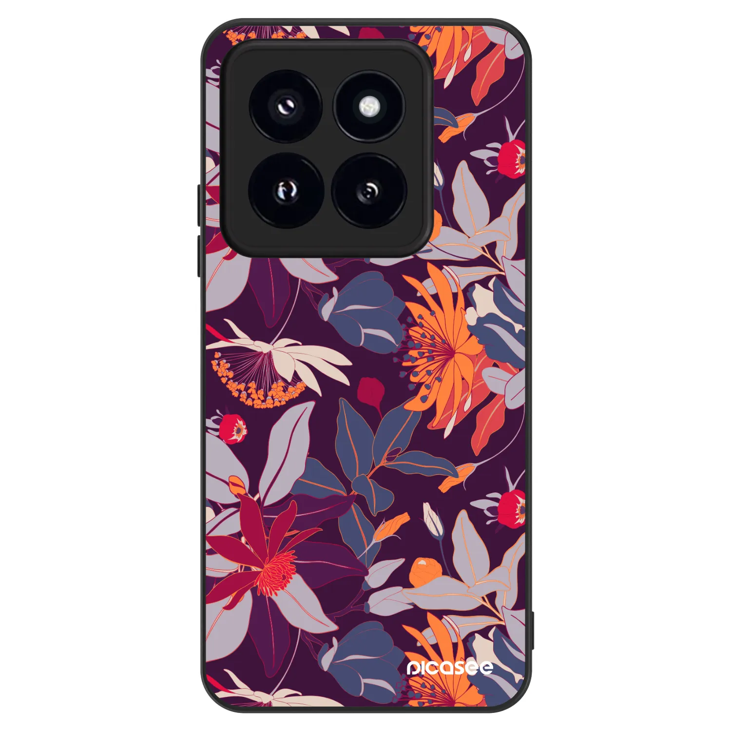 Picasee ULTIMATE CASE für Xiaomi 14 Pro - Purple Leaf
