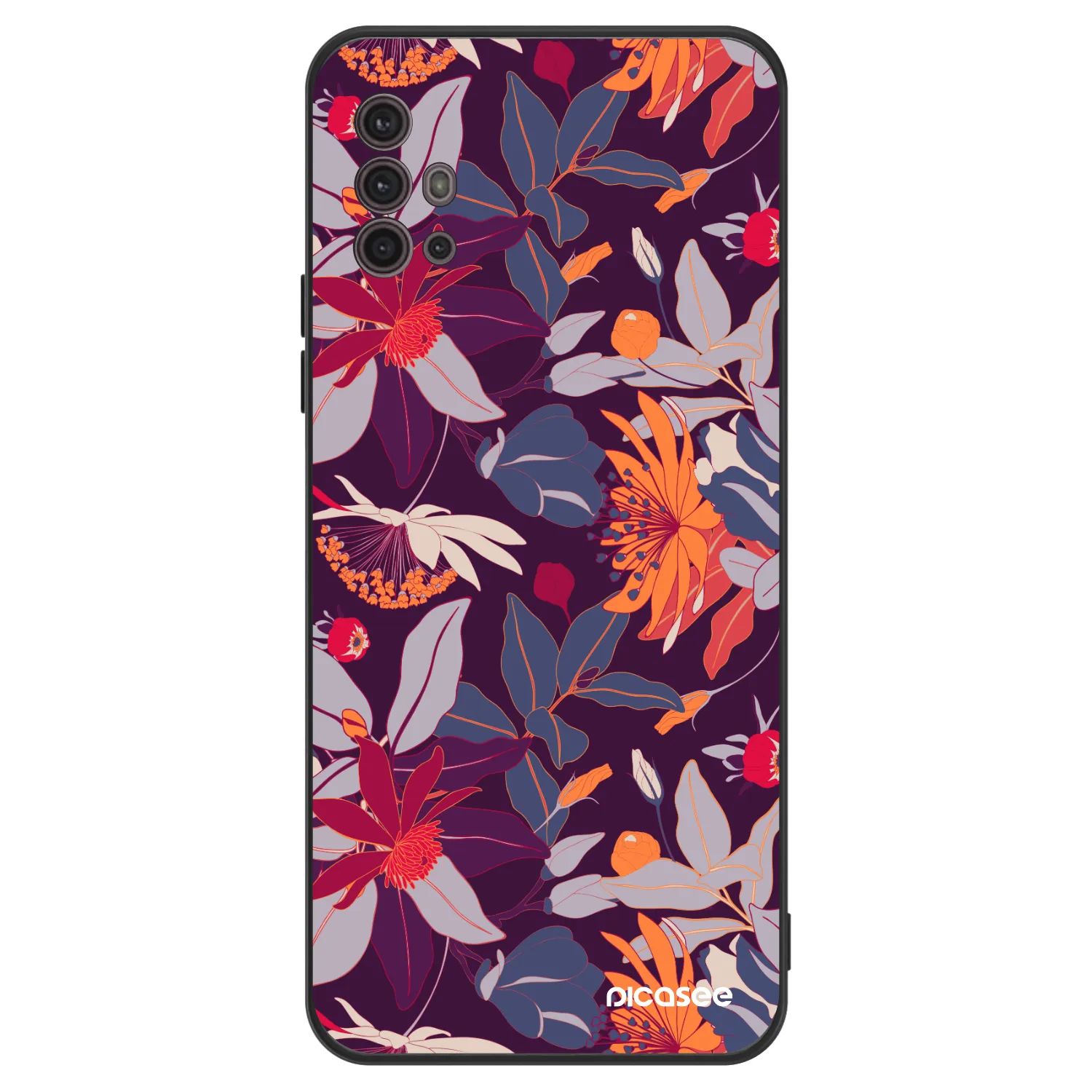 Picasee ULTIMATE CASE für Motorola Moto G30 - Purple Leaf