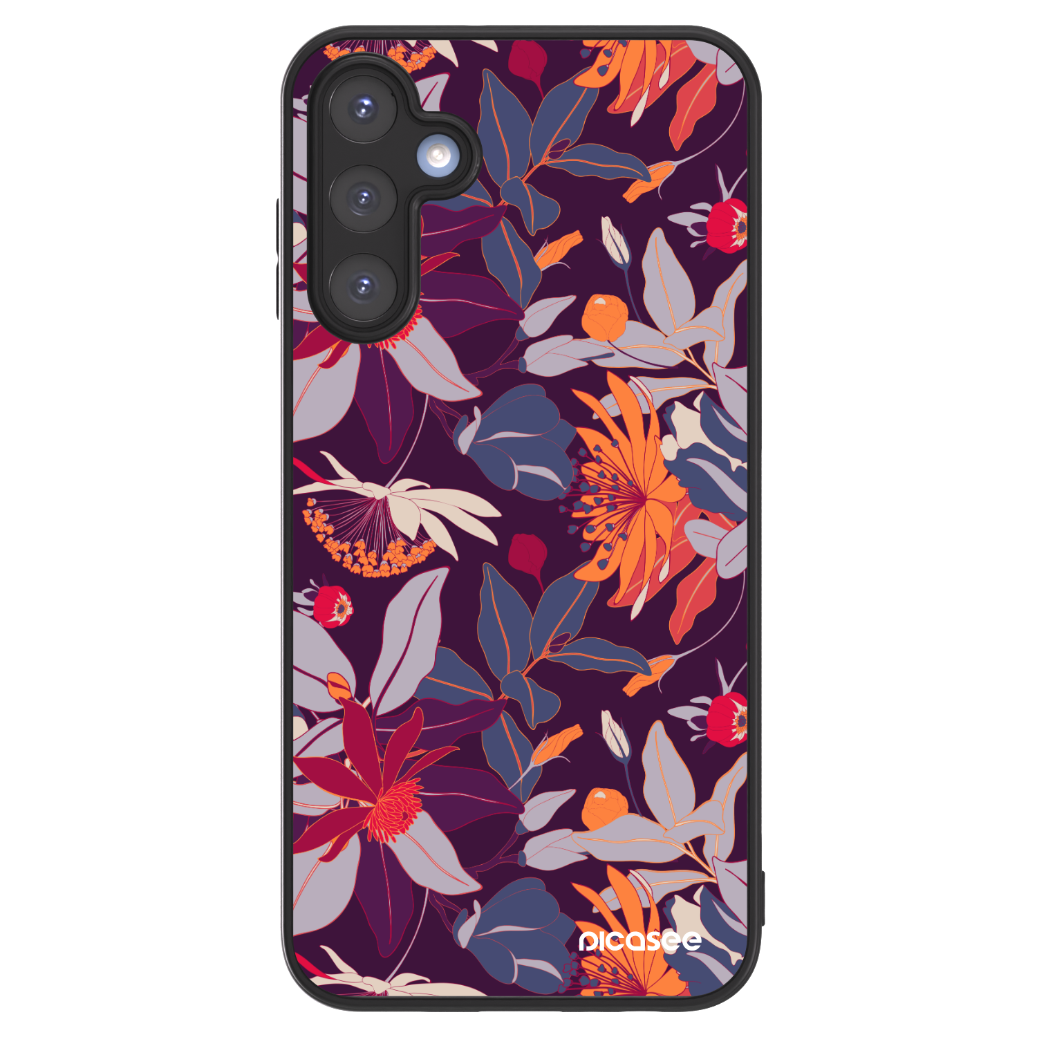 Picasee ULTIMATE CASE für Samsung Galaxy A15 A156B 5G - Purple Leaf