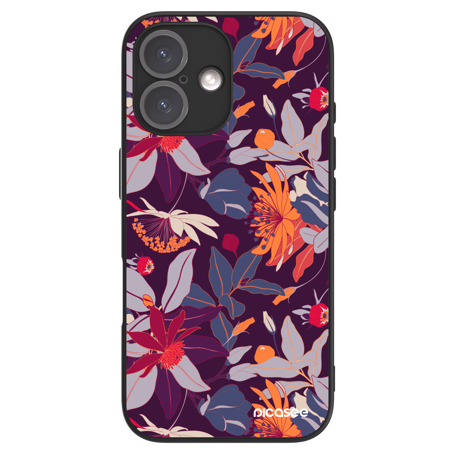 Picasee ULTIMATE CASE für Apple iPhone 16 - Purple Leaf