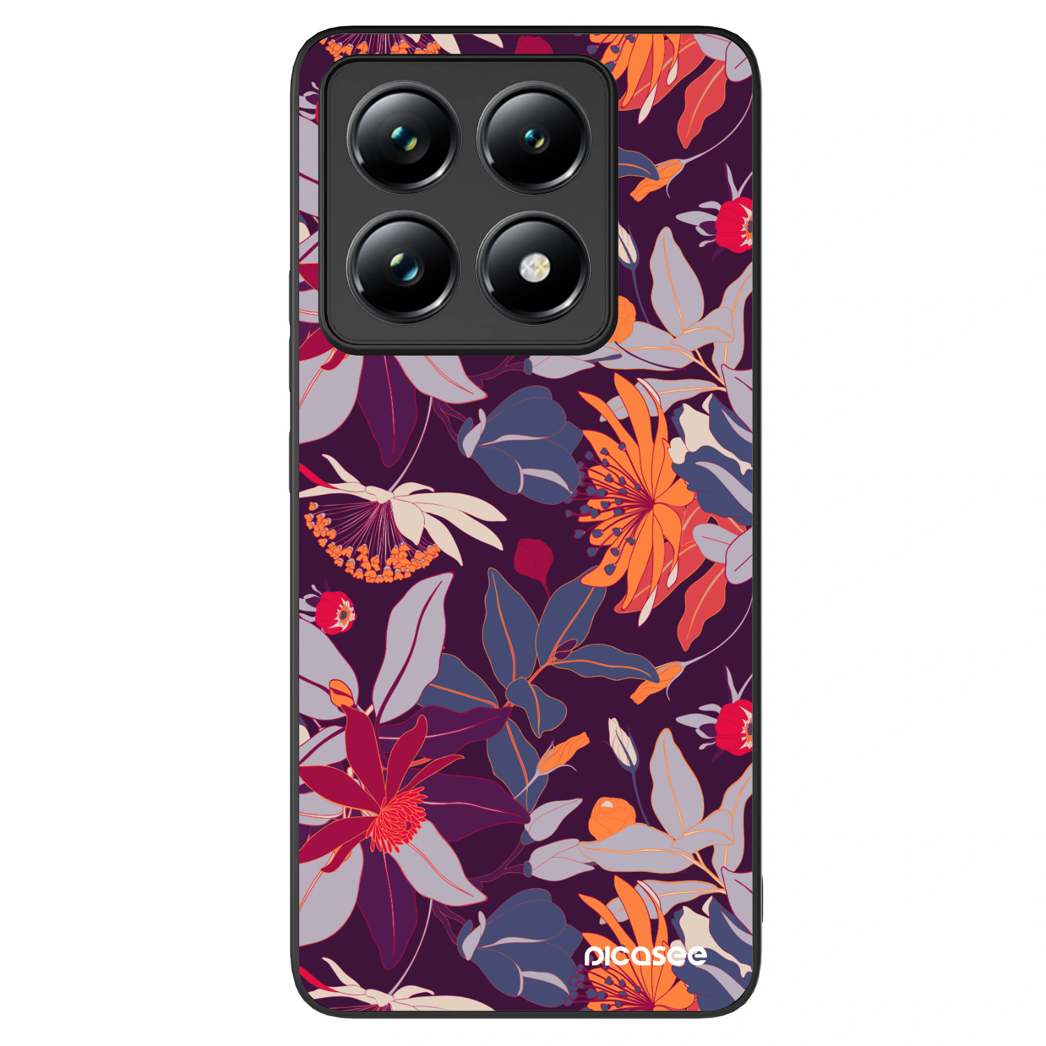Picasee ULTIMATE CASE für Xiaomi 14T Pro - Purple Leaf