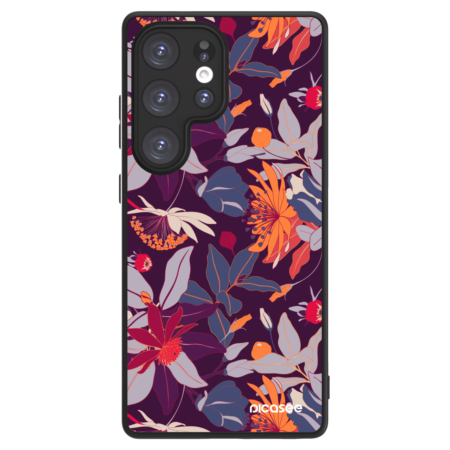 Picasee ULTIMATE CASE für Samsung Galaxy S25 Ultra 5G - Purple Leaf