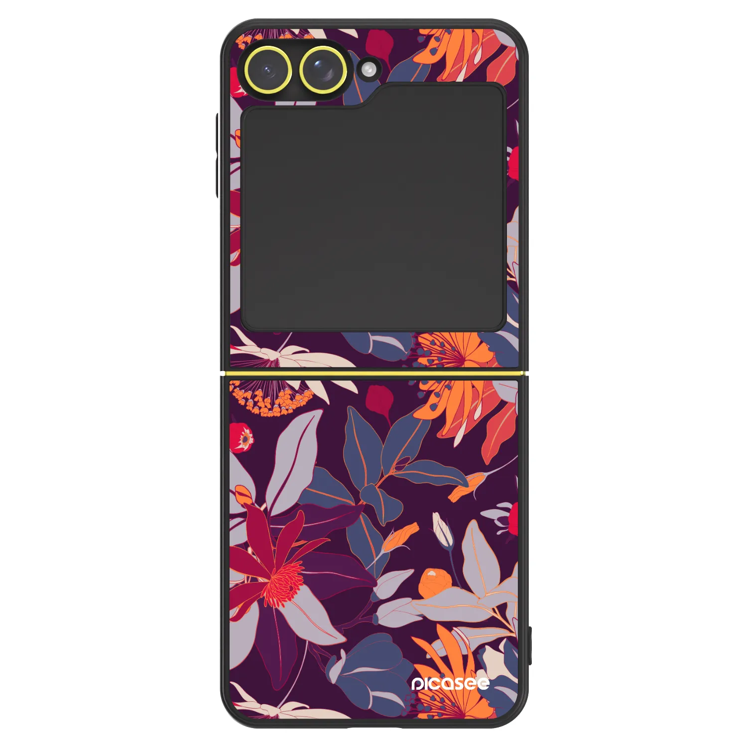 Picasee ULTIMATE CASE für Samsung Galaxy Z Flip6 5G - Purple Leaf