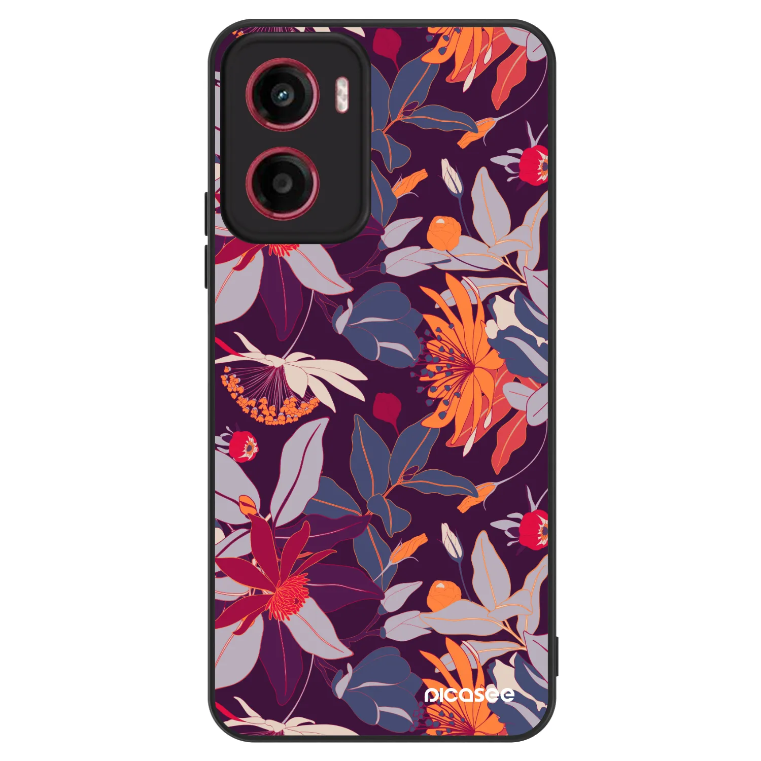 Picasee ULTIMATE CASE für Motorola Moto G05 - Purple Leaf