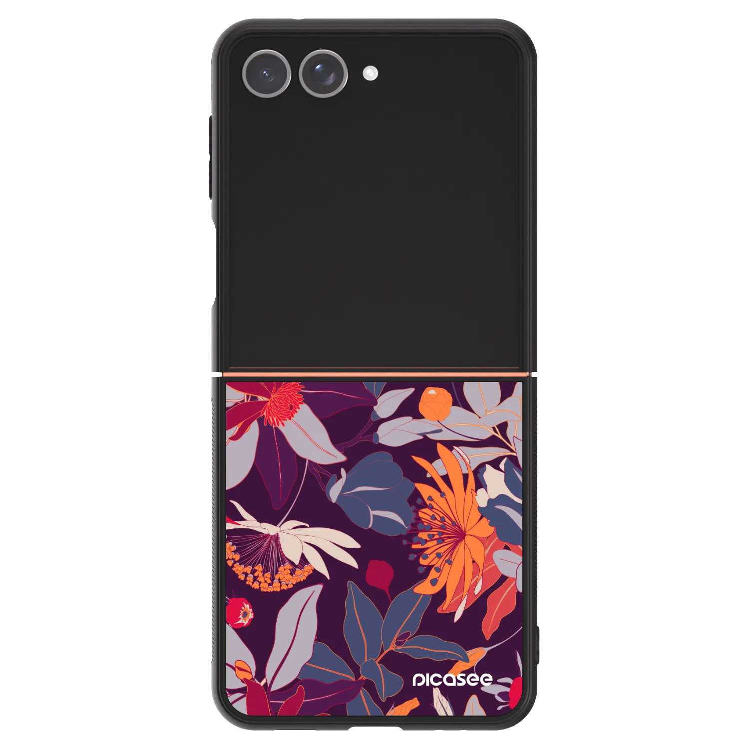 Picasee ULTIMATE CASE für Samsung Galaxy Z Flip7 5G - Purple Leaf