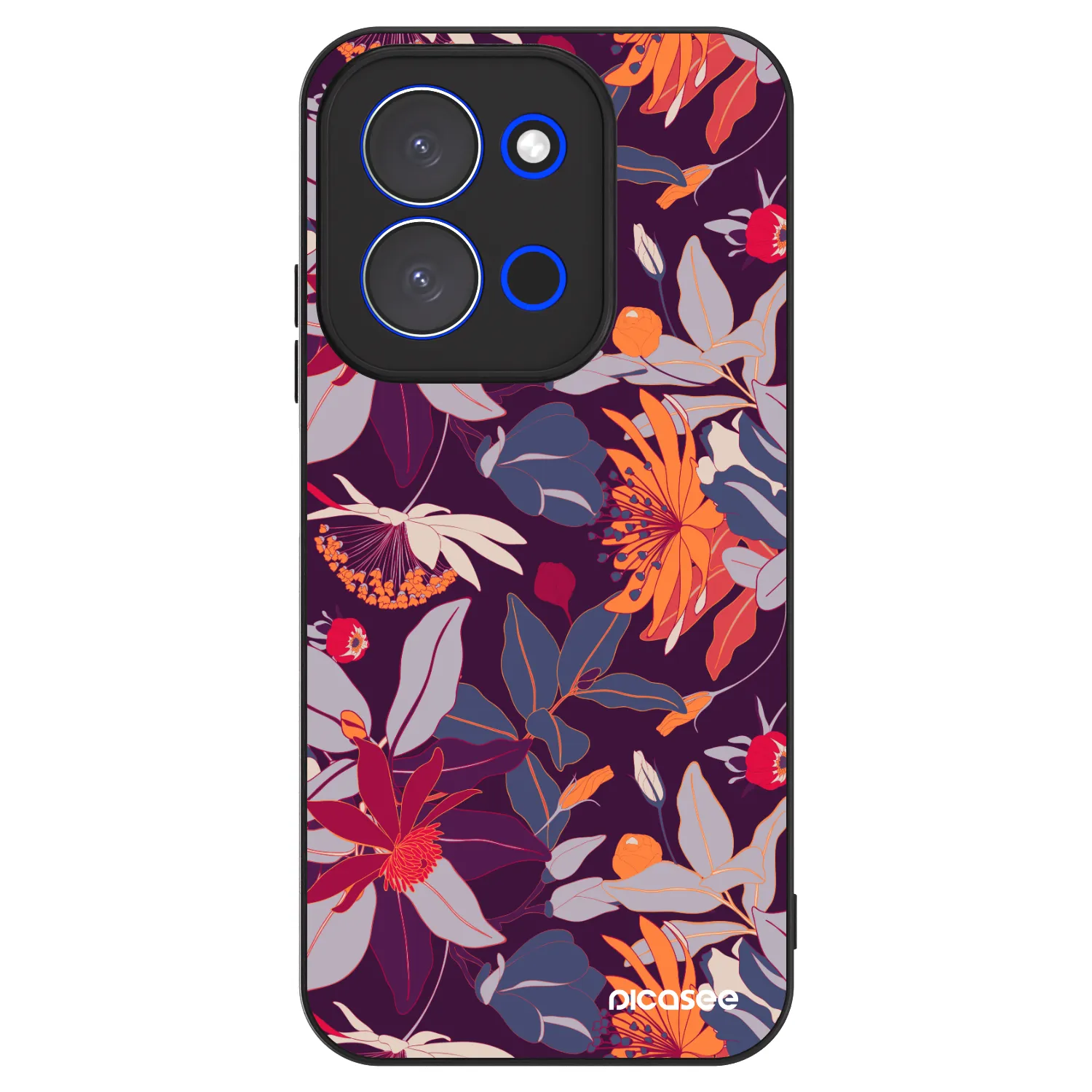Picasee ULTIMATE CASE für Xiaomi Redmi 15C 4G - Purple Leaf
