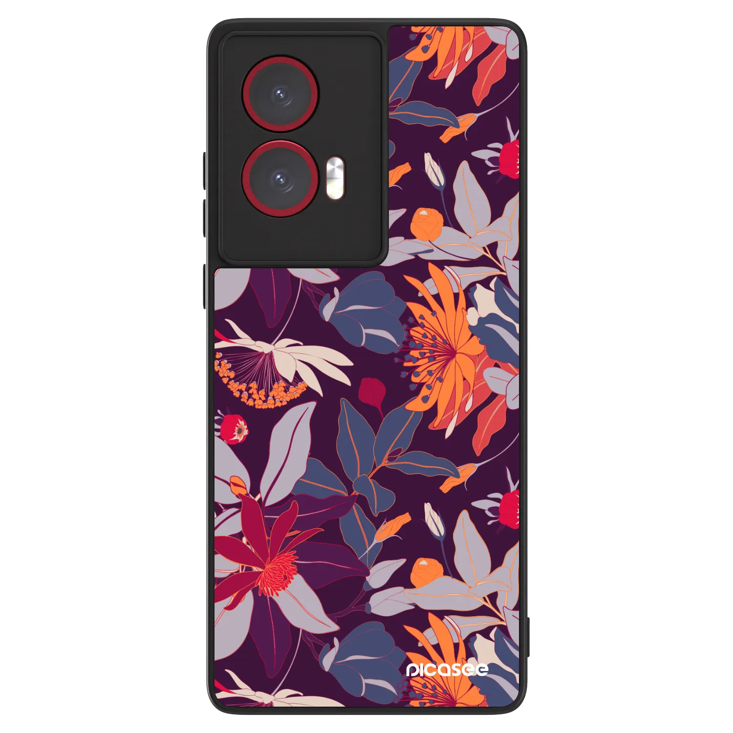 Picasee ULTIMATE CASE für Motorola Edge 50 Fusion - Purple Leaf