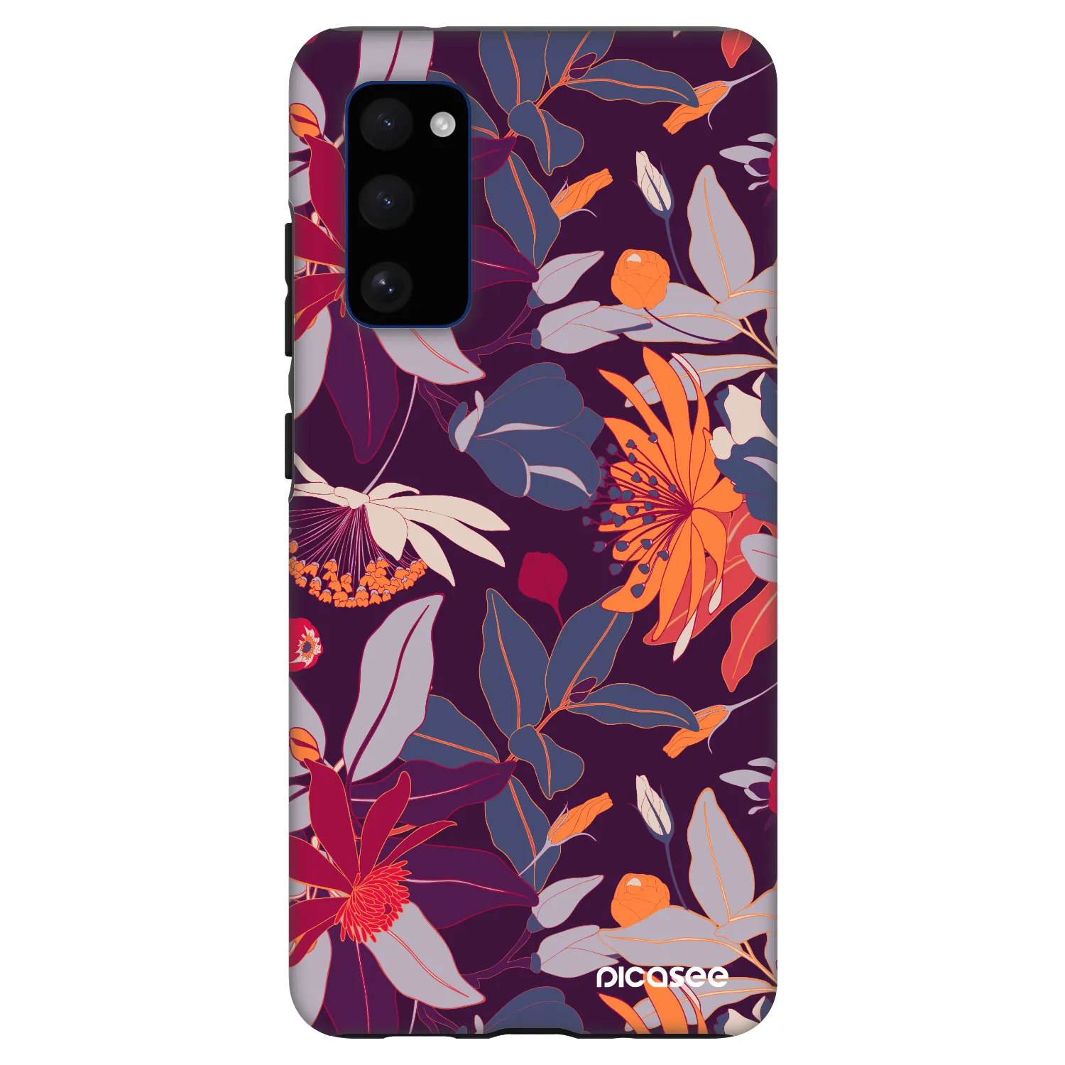 Picasee Fashion Case für Samsung Galaxy S20 FE - Purple Leaf