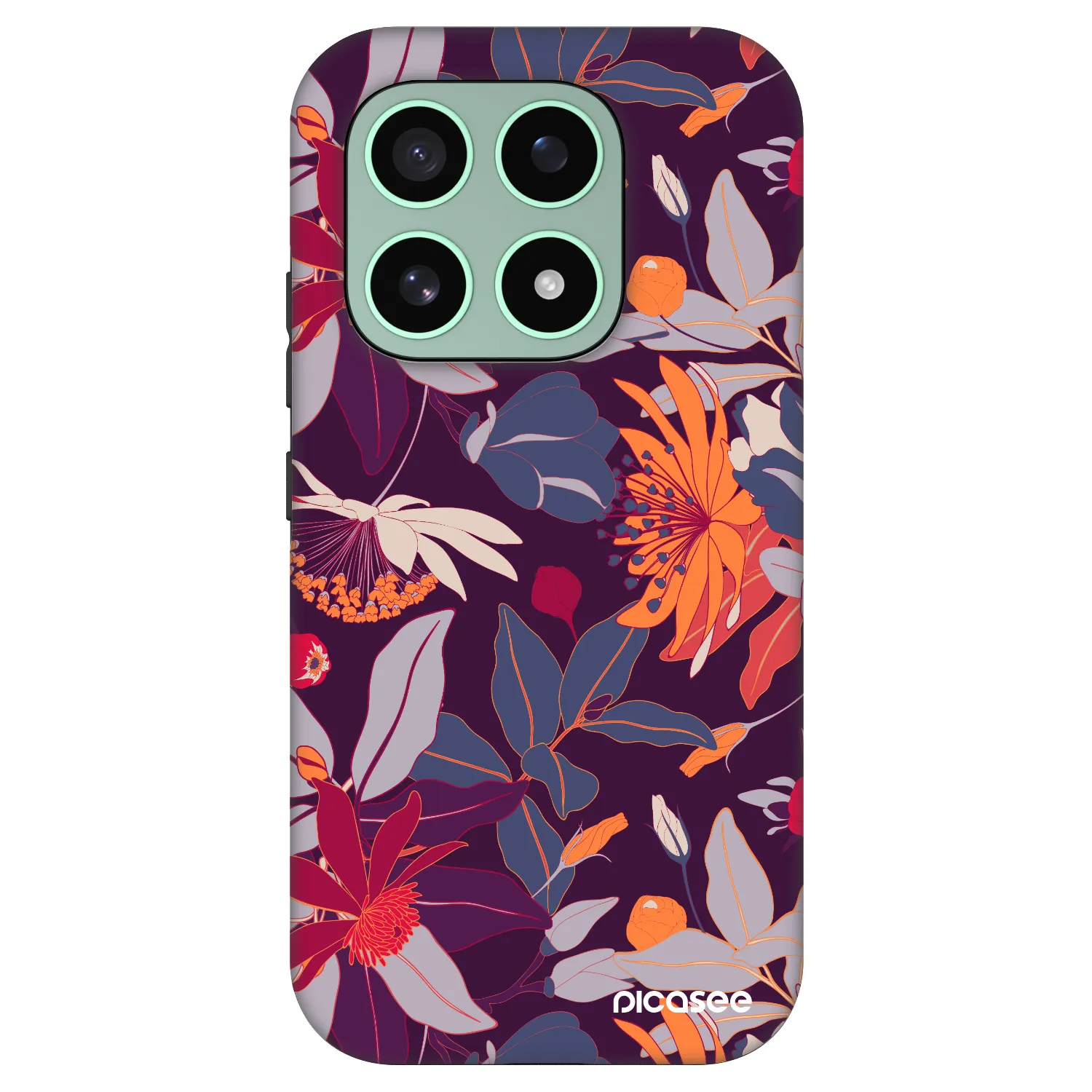 Picasee Fashion Case für Xiaomi 17 - Purple Leaf