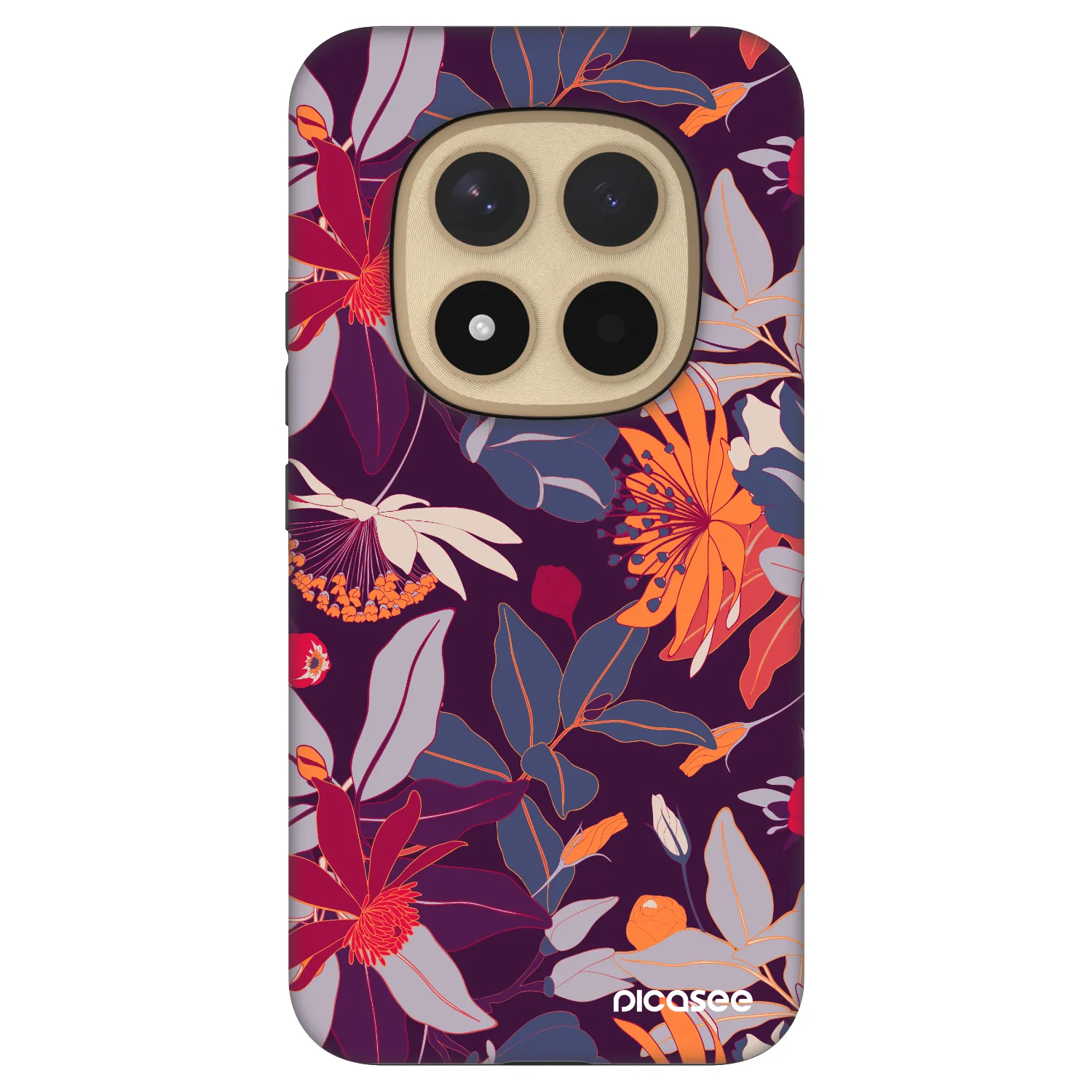 Picasee Fashion Case für Xiaomi Redmi Note 15 Pro+ - Purple Leaf