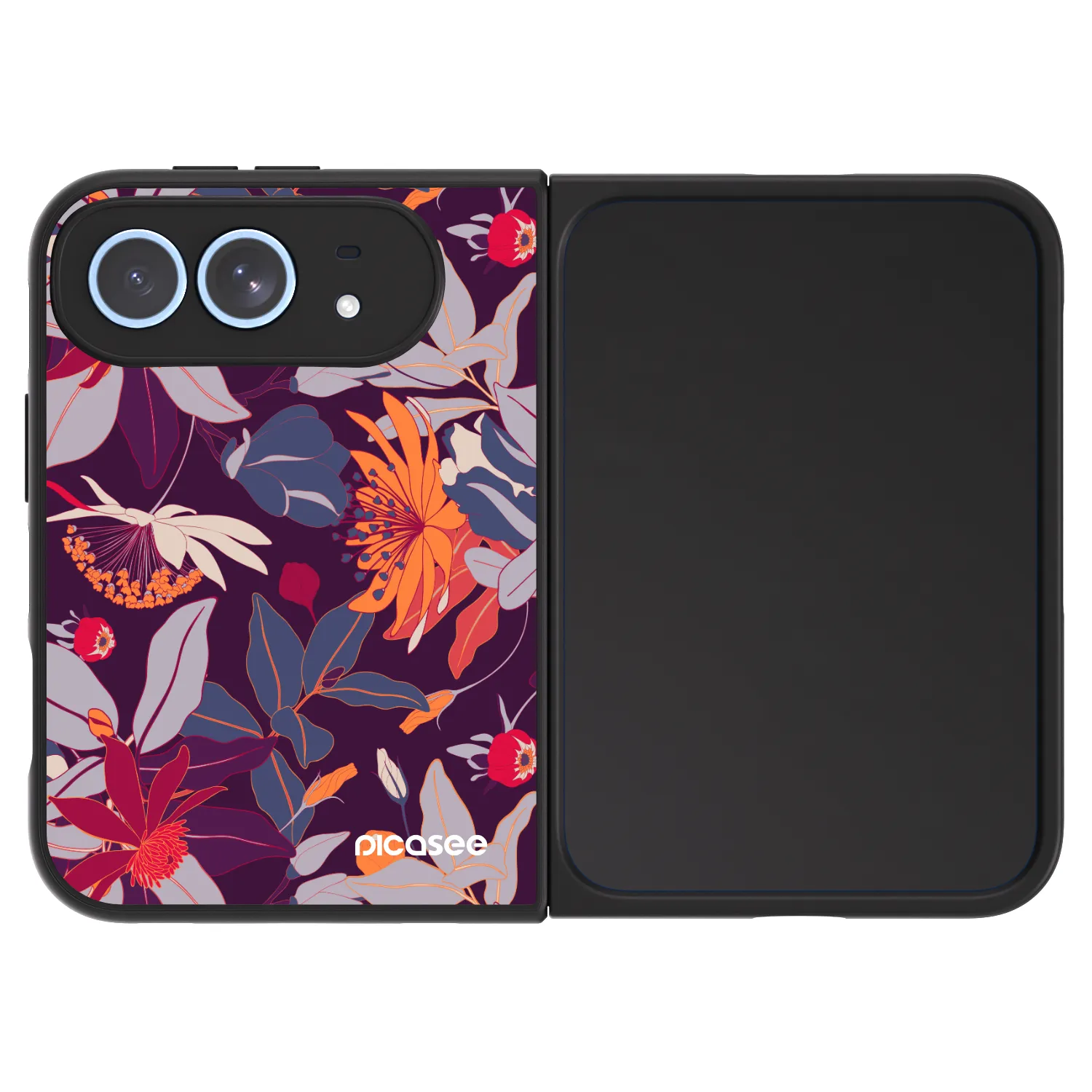 Picasee ULTIMATE CASE für Apple iPhone Duo - Purple Leaf