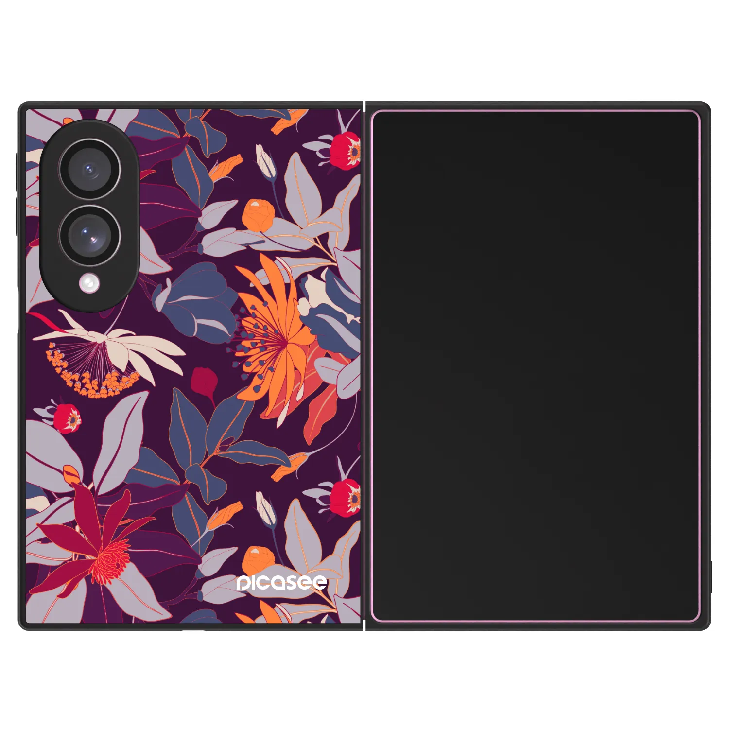 Picasee ULTIMATE CASE für Samsung Galaxy Z Fold8 5G - Purple Leaf
