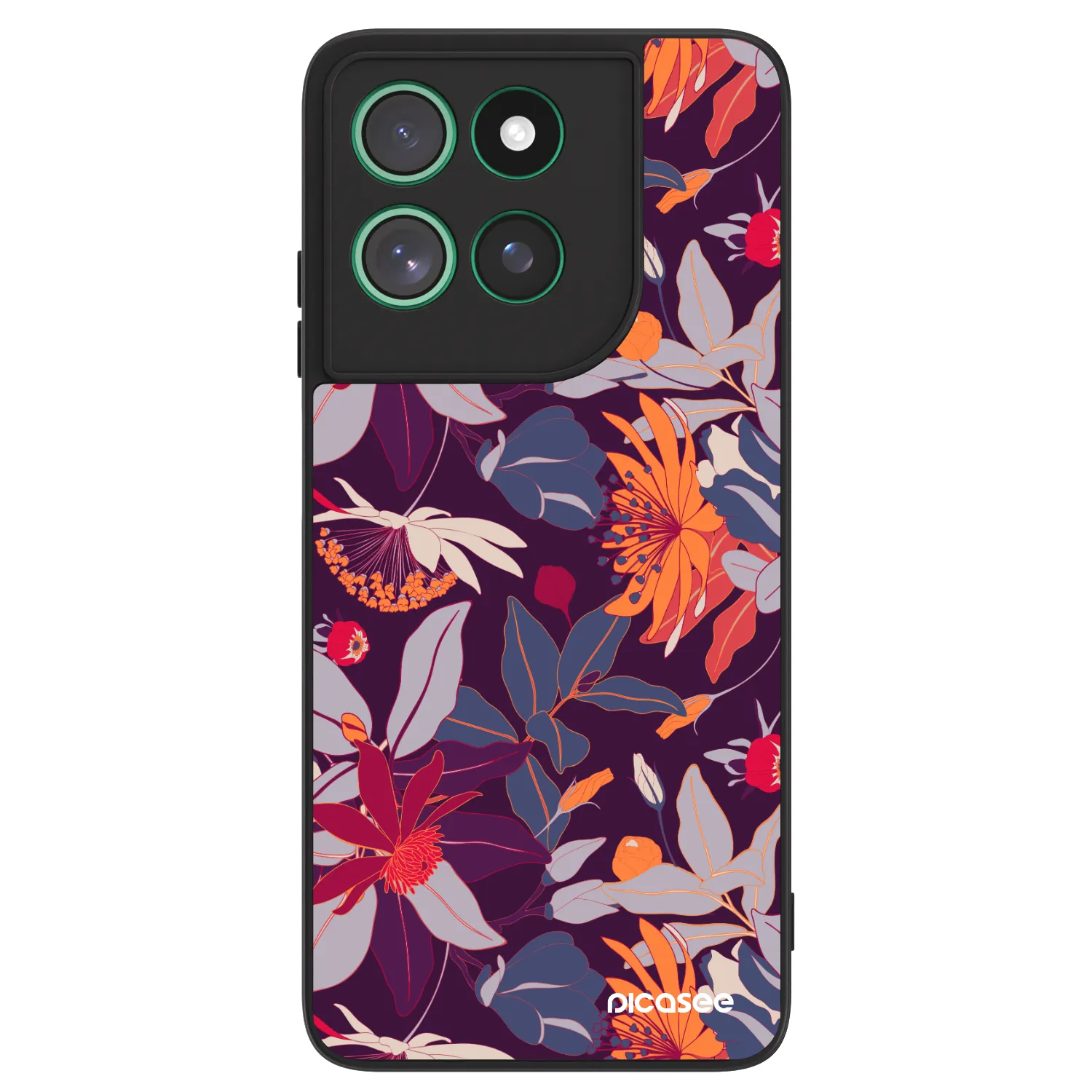 Picasee ULTIMATE CASE für Motorola Moto G57 Power - Purple Leaf