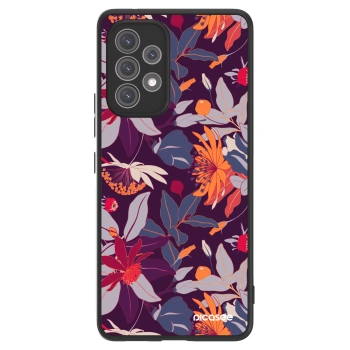 Picasee ULTIMATE CASE für Samsung Galaxy A52 5G A525F - Purple Leaf