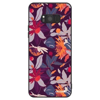 Hülle für Samsung Galaxy S8 G950F - Purple Leaf