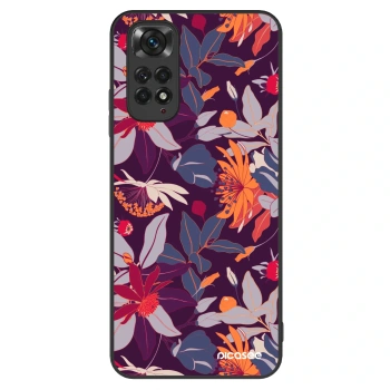 Hülle für Xiaomi Redmi Note 11 - Purple Leaf