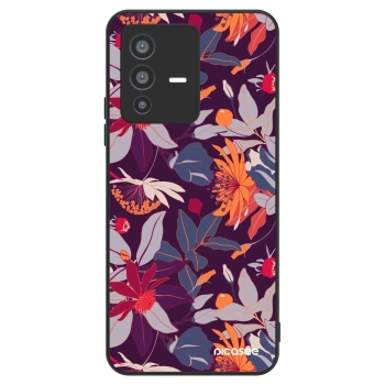 Hülle für Vivo V23 5G - Purple Leaf