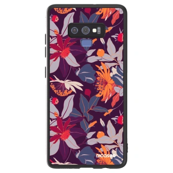 Hülle für Samsung Galaxy Note 9 N960F - Purple Leaf