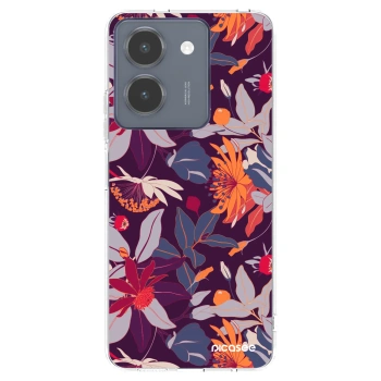 Hülle für Vivo Y36 4G - Purple Leaf