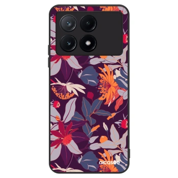 Hülle für Xiaomi Poco X6 Pro - Purple Leaf
