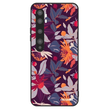 Hülle für Xiaomi Mi Note 10 (Pro) - Purple Leaf