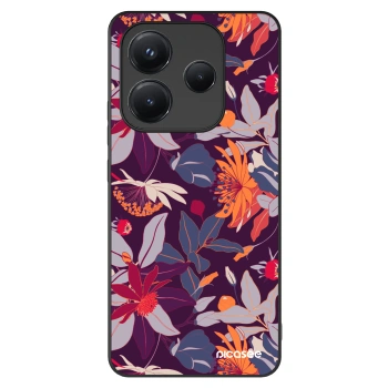 Picasee ULTIMATE CASE für Xiaomi Redmi Note 14 5G - Purple Leaf