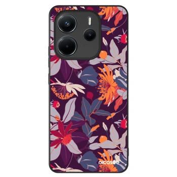 Picasee ULTIMATE CASE für Xiaomi Redmi Note 14 4G - Purple Leaf