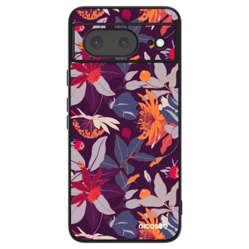 Hülle für Google Pixel 8a - Purple Leaf