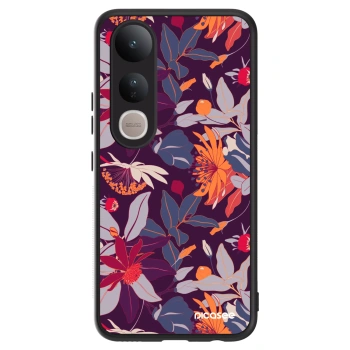 Hülle für Vivo V50 Lite 5G - Purple Leaf