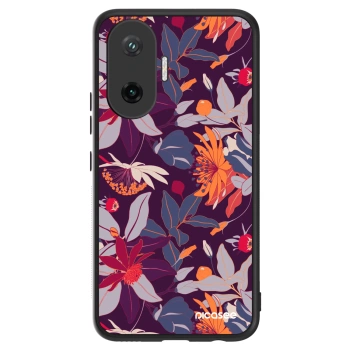 Hülle für Xiaomi Poco F7 Pro 5G - Purple Leaf