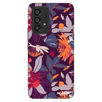 Hülle für Samsung Galaxy A53 5G A536 - Purple Leaf