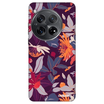 Hülle für OnePlus 12 5G - Purple Leaf