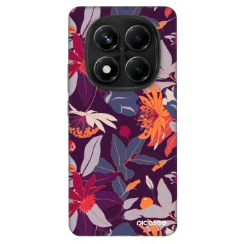 Hülle für Xiaomi Redmi Note 14 Pro 4G - Purple Leaf