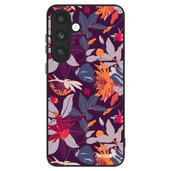 Hülle für Samsung Galaxy S25 FE 5G - Purple Leaf