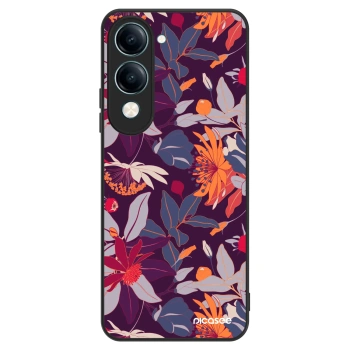 Hülle für Vivo Y29s 5G - Purple Leaf