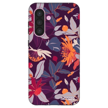 Hülle für Samsung Galaxy A56 5G A566B - Purple Leaf