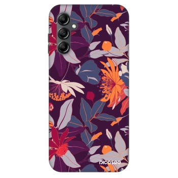 Hülle für Samsung Galaxy A16 4G - Purple Leaf