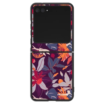 Hülle für Motorola Razr 60 - Purple Leaf