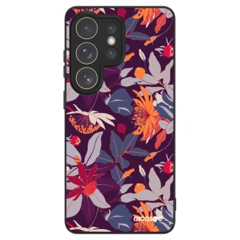 Picasee ULTIMATE CASE PowerShare für Samsung Galaxy S26 Ultra - Purple Leaf