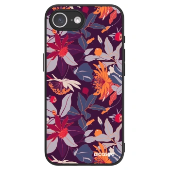 Picasee ULTIMATE CASE MagSafe für Apple iPhone 17e - Purple Leaf