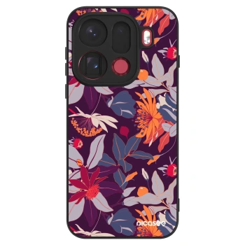 Hülle für OPPO Find X9 Pro - Purple Leaf