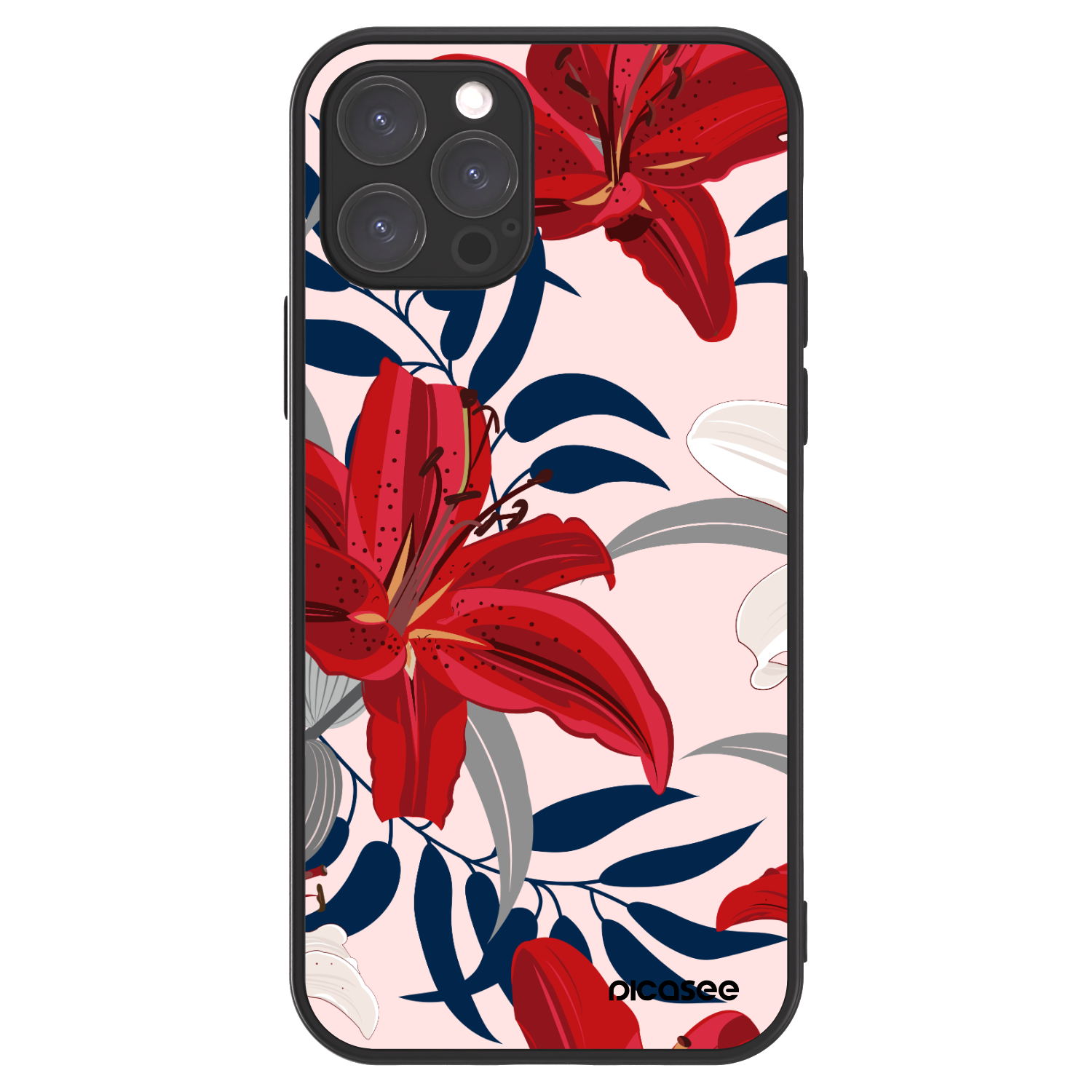Picasee ULTIMATE CASE für Apple iPhone 12 Pro - Red Lily