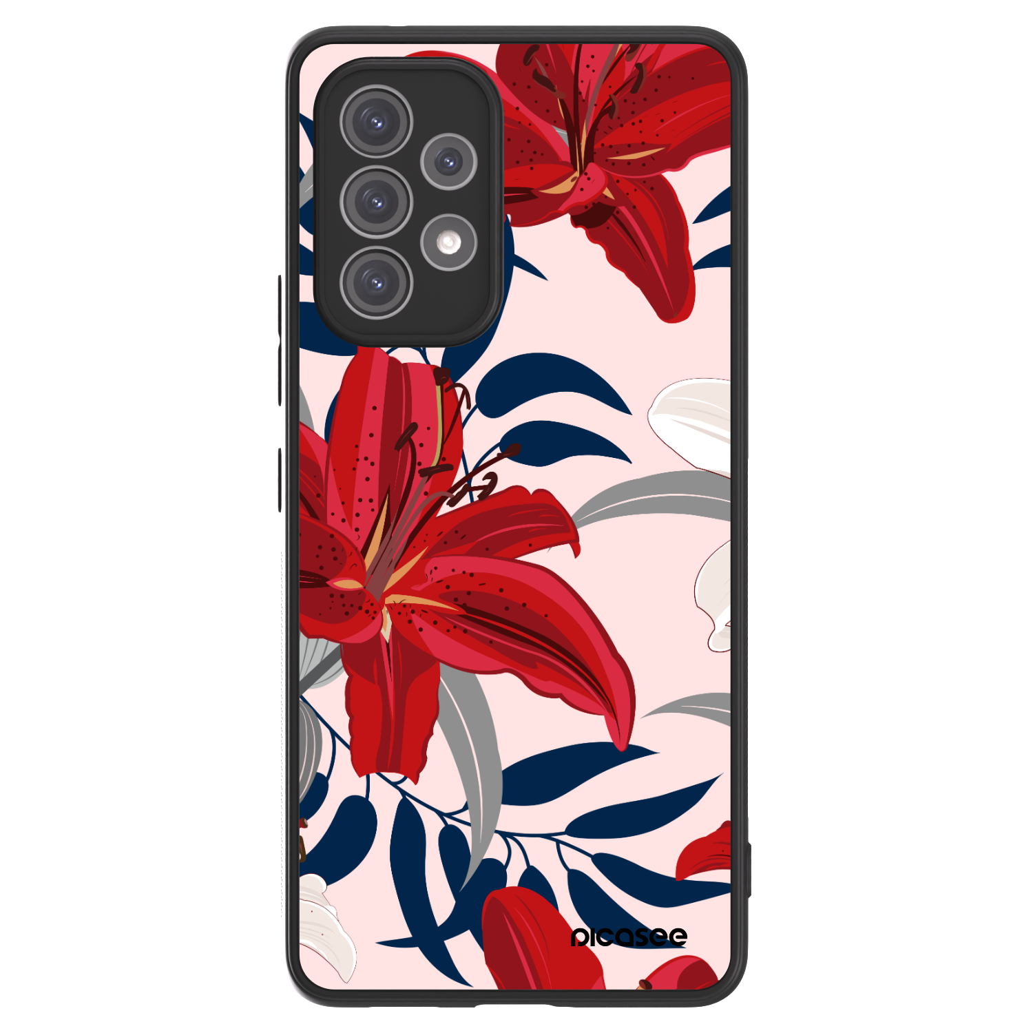 Picasee ULTIMATE CASE für Samsung Galaxy A52 5G A525F - Red Lily