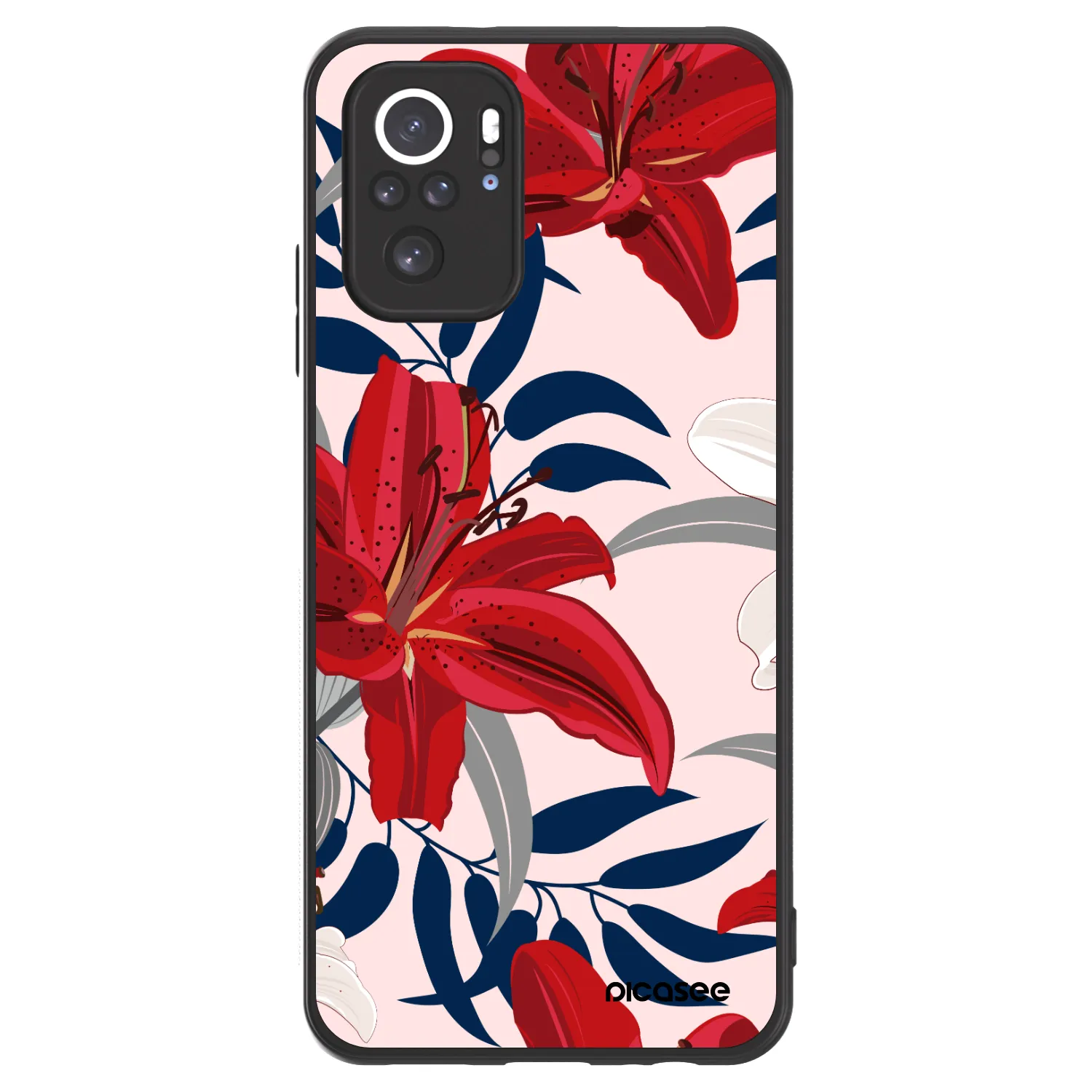 Picasee ULTIMATE CASE für Xiaomi Redmi Note 10 - Red Lily