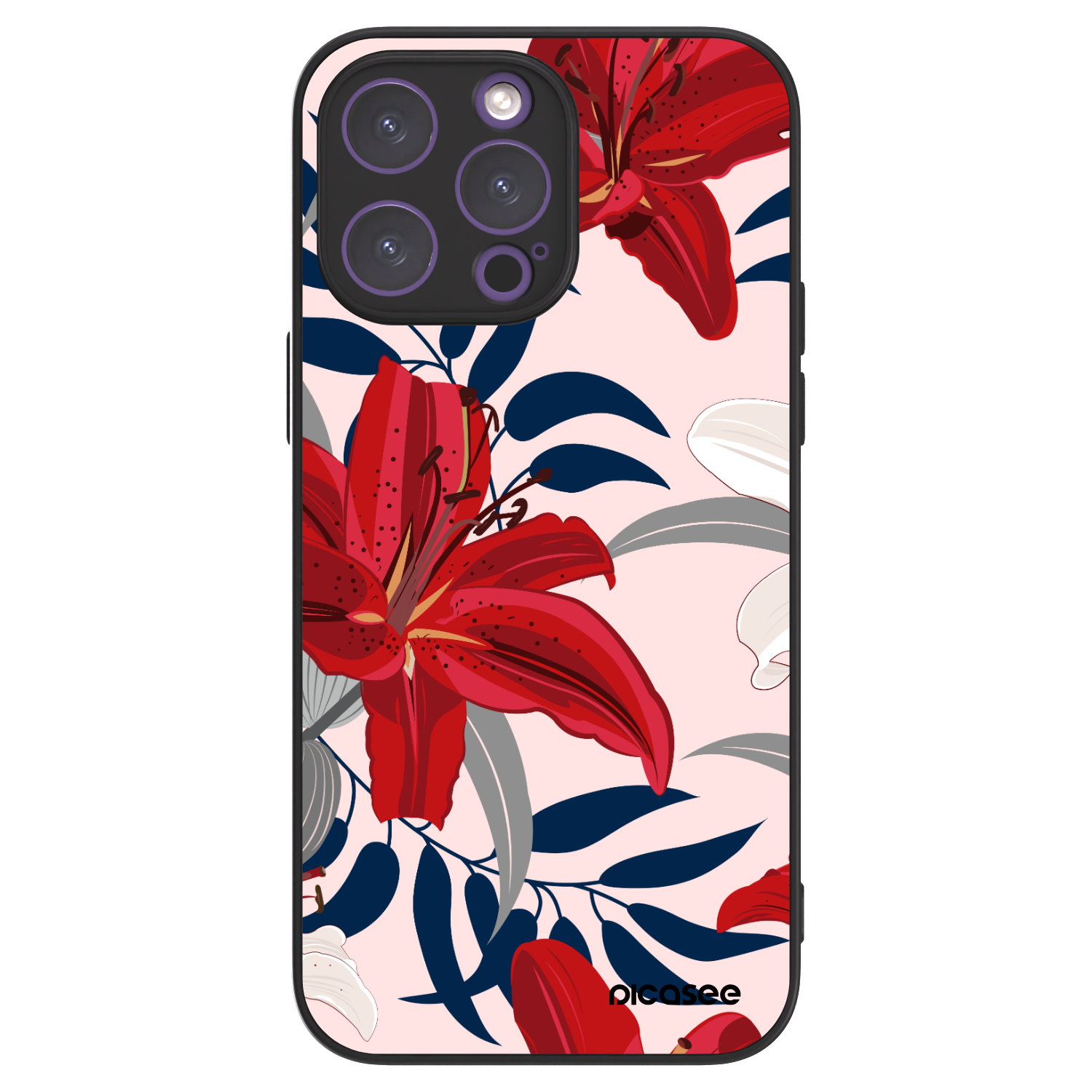 Picasee ULTIMATE CASE für Apple iPhone 14 Pro Max - Red Lily