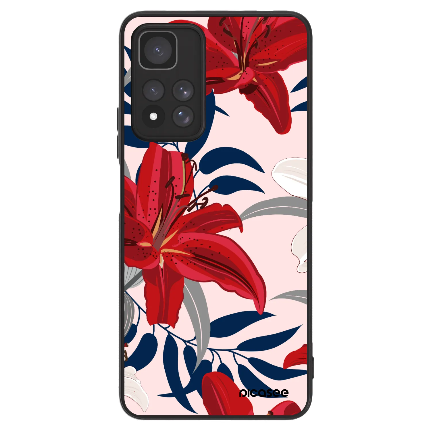 Picasee ULTIMATE CASE für Xiaomi Redmi Note 11 Pro+ 5G - Red Lily