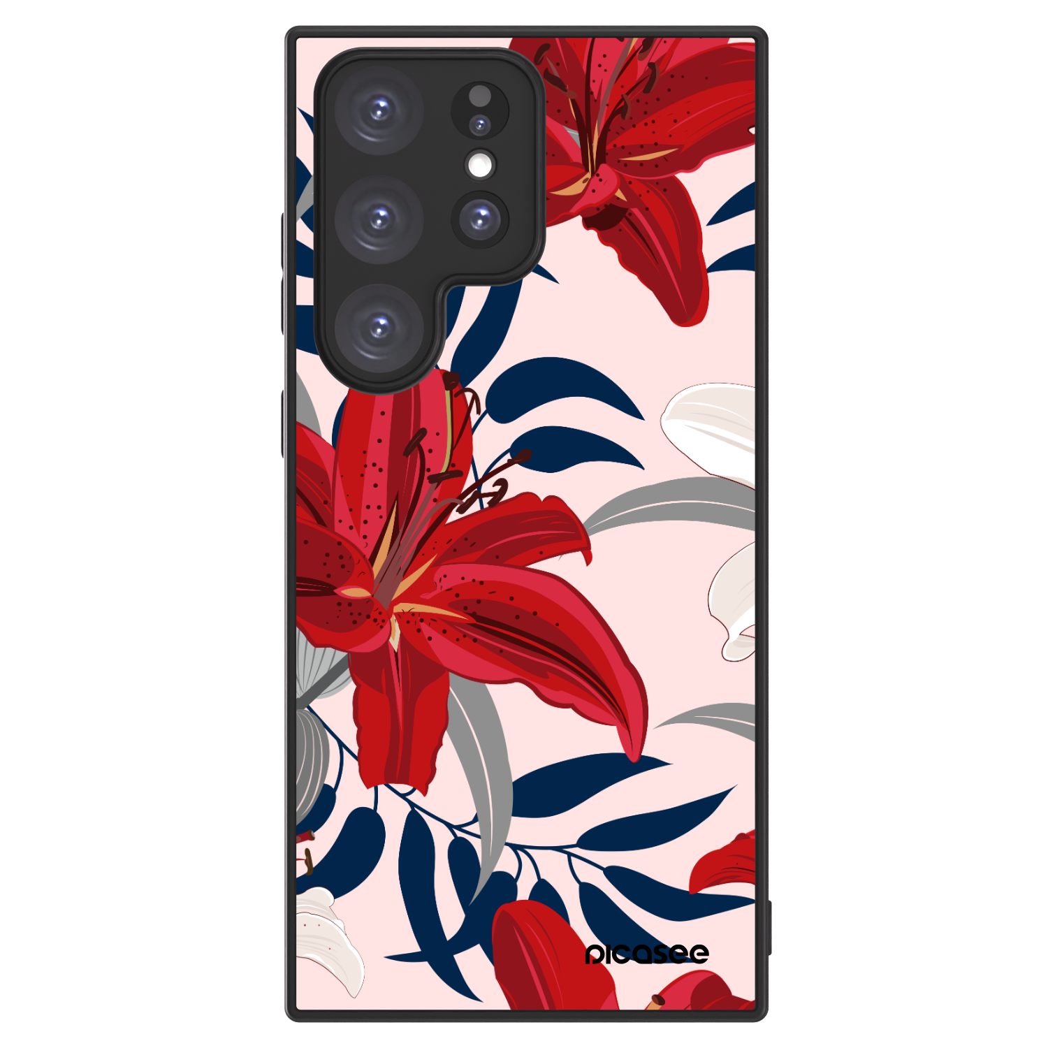 Picasee ULTIMATE CASE für Samsung Galaxy S23 Ultra 5G - Red Lily