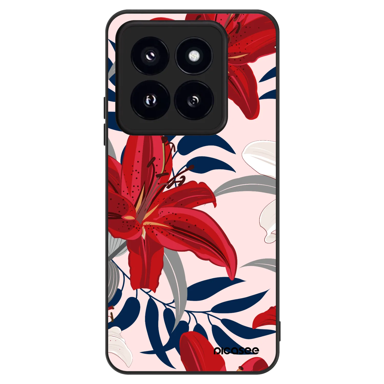 Picasee ULTIMATE CASE für Xiaomi 14 Pro - Red Lily
