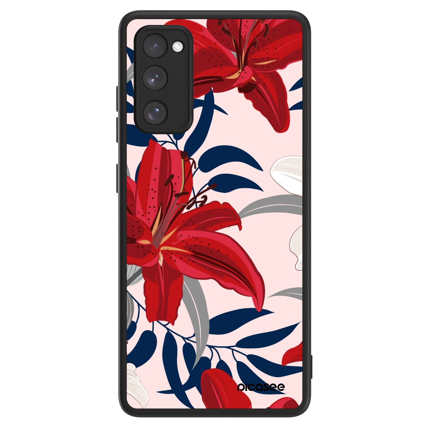 Picasee ULTIMATE CASE PowerShare für Samsung Galaxy S20 FE - Red Lily
