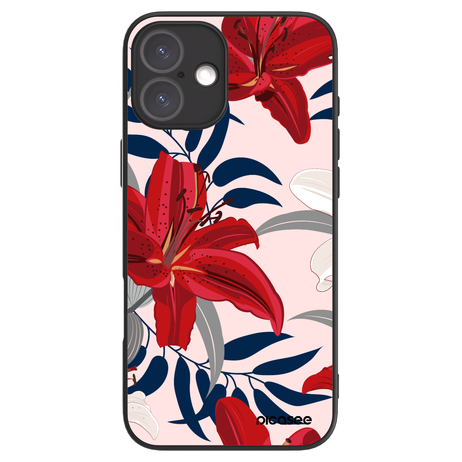 Picasee ULTIMATE CASE MagSafe für Apple iPhone 16 Plus - Red Lily